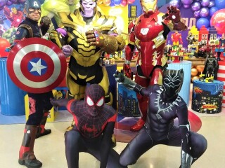 Heris Vingadores cover personagens vivos Avengers Vila Prudente Servicos para festas infantis e eventos no [***] 