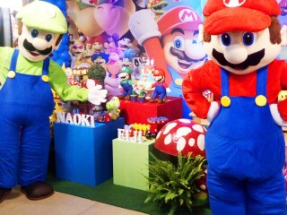 Personagens vivos Mario Bros e Luigi cover festa infantil Ipiranga Servicos para festas infantis e eventos no [***] 