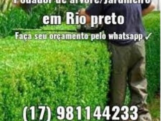 Jardineirojardinagempoda de rvorelimpeza de terreno Sao Jose do Rio Preto SP Profissionais liberais no [***] 