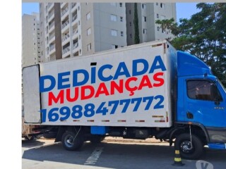 Dedicada mudancas local e todo brasil [***] fone zap Ribeirao Preto SP Fretes e mudancas no [***] 