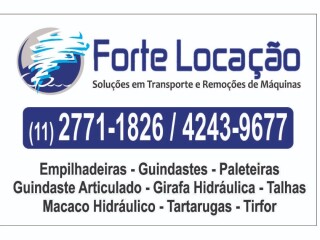 Locacao manutencao Cotia empilhadeiras paleteiras kit remoca Cotia Servicos especializados no [***] 