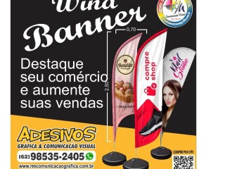 Wind Banners Aparecida de Goiania GO Servicos especializados no [***] 