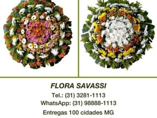 Coroas de flores Velrio Parque da Esperanca em Itabirito MG CentroSul Servicos especializados no [***] 