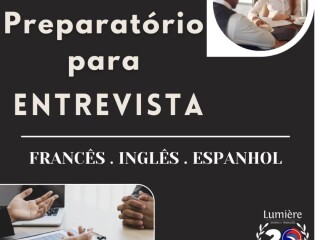 Curso preparatrio para entrevista de emprego Idiomas Campinas SP Aulas de ingls e cursos de idiomas no [***] 