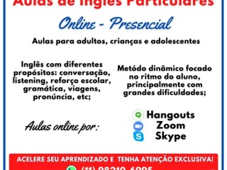 Aulas Particulares de Ingles Casa Verde Professores particulares no [***] 