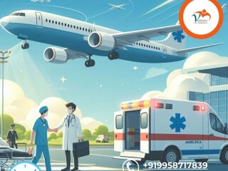 Take Vedanta Air Ambulance Service in Bhubaneswar with LifeCare Healthcare Team