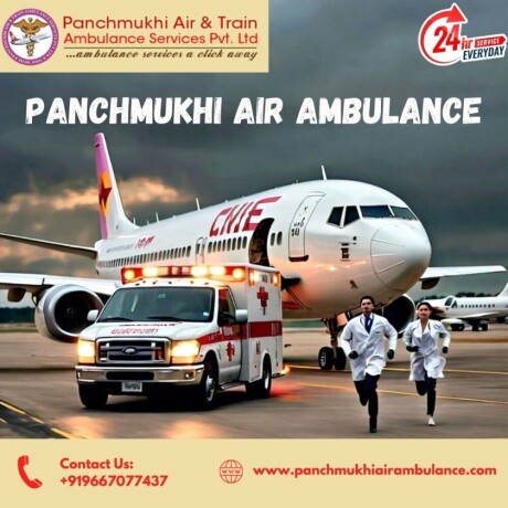 hire-panchmukhi-air-ambulance-services-in-varanasi-with-superb-medical-setup-big-0