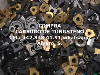 Compro scrap de carburo de tuxteno por kilo en Ensenada | Clasf aficiones-y-ocio