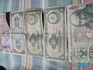 Vendo billetes antiguos en Puebla | Clasf aficiones-y-ocio