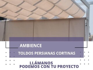 Mejora tu hogar con toldos ambience. personalizados para ajustarse a tus necesidades y estilo único. en Guadalajara | Clasf casa-y-jardin