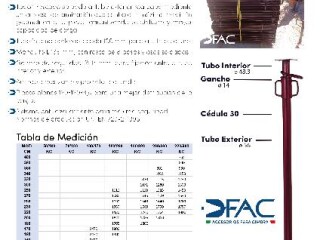 Puntal italiano de 2.20 a 4.00mts en Mexicali | Clasf casa-y-jardin