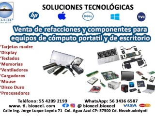 Venta de refacciones para laptop en Xico | Clasf computacion