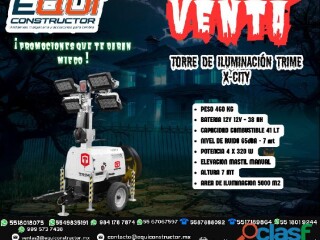 Venta de torre de iluminación x city dur en Canatlán | Clasf motor