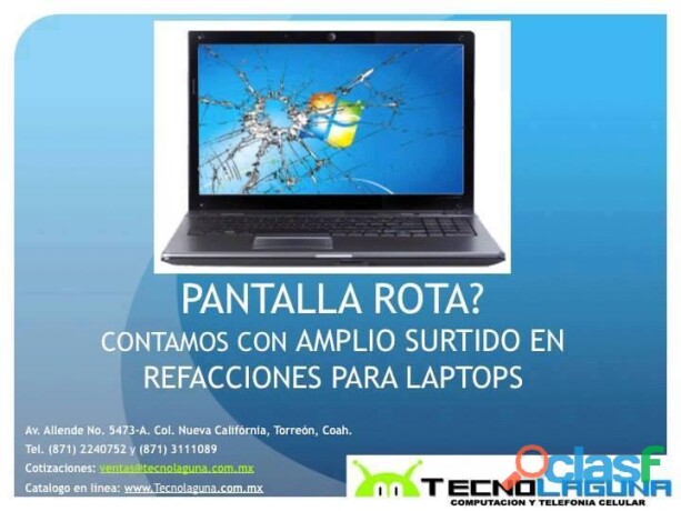 reparacion-de-pantallas-para-laptop-en-torreon-clasf-imagen-y-sonido-big-0