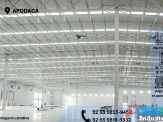 Rent industrial property now in apodaca en Apodaca | Clasf inmobiliaria