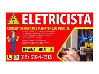 Eletricista Fortaleza 24 hOoras 85 3104-1313 Fortaleza Cidade - Pintor de parede e reformas 