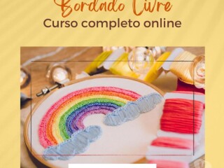 Curso Online Academia Bordado Livre, aprenda fazer bordado João Pessoa Centro - cursos técnicos enfermagem, estética, profissionalizantes - 330628948 | Vivalocal