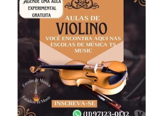 Aulas de Violino na zona leste de São Paulo São Mateus - Cursos de teatro, dança e música 