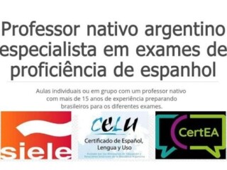 Aulas de espanhol online ao vivo SIELE-DELE-certEA-ELE, etc Morumbi - Aulas de inglês e cursos de idiomas 