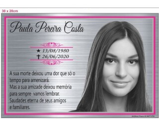 Placas para túmulo, Jazigo ou cemitério Whats 65 99977-0781 Cuiabá Sul - Serviços especializados 