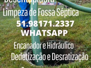 051.98171-2337 Whatsapp Desentupidora Centro Histórico Poa Porto Alegre Centro - Serviços especializados 