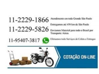 Transportes com Motoboy [***] Outros Bairros Sao Paulo SP - Serviços especializados 