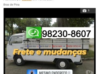 Frete e pequenas mudanças Kombi pickup Marechal - Fretes e mudanças 